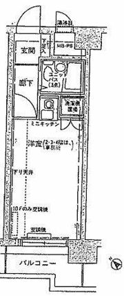 ヴェラハイツ鶴見の間取り画像