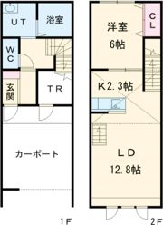 滝川東町1新築MS Aの間取り画像