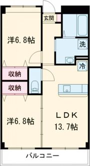 紺屋スカイマンション壱番館の間取り画像