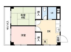 駒岡サンシティーの間取り画像