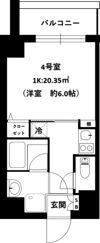 グランリーヴェル新川崎の間取り画像