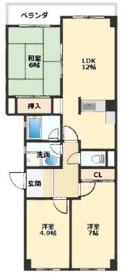 ステイザリヴ守山の間取り画像