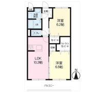 フルールの間取り画像