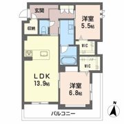 ノルディア野田の間取り画像