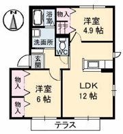 オレンジカーサ 壱番館の間取り画像