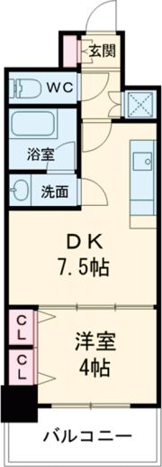プレジオ神戸WESTの間取り画像