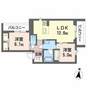 ノルディア野田の間取り画像
