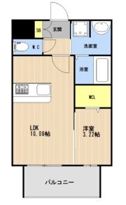 LIBTH姪浜駅前の間取り画像