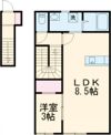 パルセイトBの間取り画像