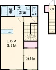 パルセイトAの間取り画像