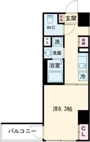 JPレジデンス京橋EASTの間取り画像