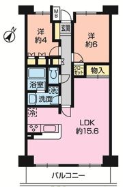 芙蓉アクティス橋本の間取り画像
