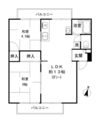 ハイムSIの間取り画像