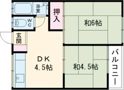 ニュー芝ハイツの間取り画像