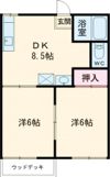 WレインボーⅢの間取り画像
