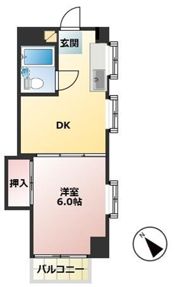 レジデンス泉の間取り画像