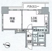 ディオヒルズ二日町の間取り画像