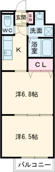 高見の里レジデンスの間取り画像