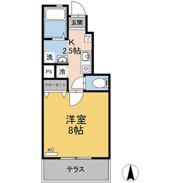 アシンプトートB棟の間取り画像