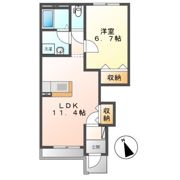 ソレイユ アイの間取り画像