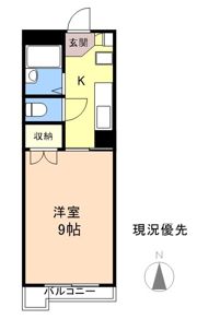Yマンションの間取り画像