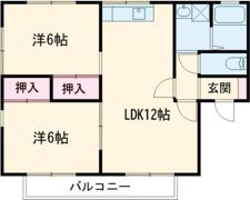 セジュール相生1の間取り画像