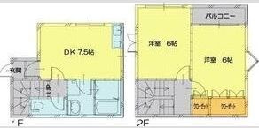 KABEホームズⅢの間取り画像