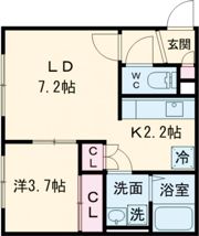 仮)千歳市清流2丁目APの間取り画像