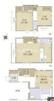 港南台1丁目戸建ての間取り画像