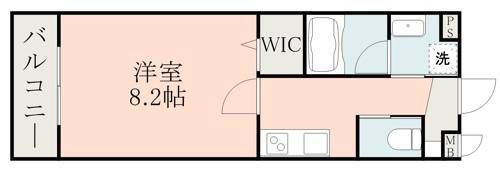 LUZ熊本大学西の間取り画像