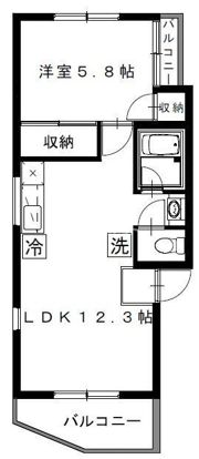 プチハイム三ツ境の間取り画像