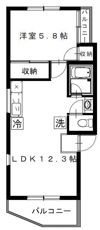 プチハイム三ツ境の間取り画像