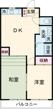 天然館Ⅲの間取り画像