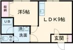 コーポ岡村の間取り画像