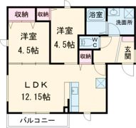 Maison de Milleの間取り画像