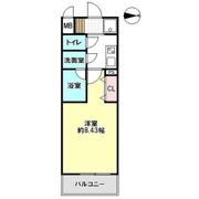 茅ヶ崎フェリックスコート長尾の間取り画像