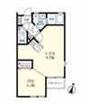 プレミアムアイランド若楠Bの間取り画像