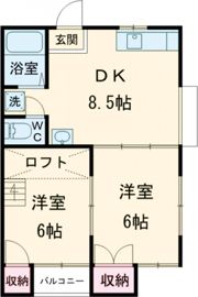 サンレジデンスAOIの間取り画像