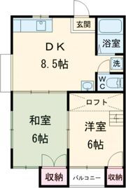 サンレジデンスAOIの間取り画像
