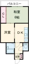 サンシャイン中道の間取り画像