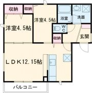 Maison de Milleの間取り画像