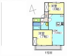 カーサ松﨑の間取り画像
