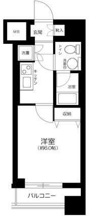 グラントゥルース練馬Ⅰの間取り画像