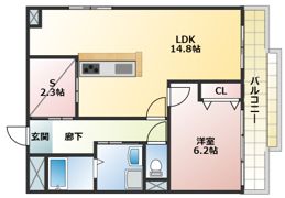 鳥山ハイツ 301の間取り画像