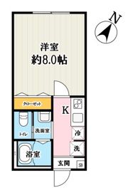 キャメル北戸田の間取り画像