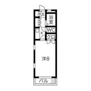 ドミトリー587の間取り画像