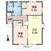 ハウス・パディAの間取り画像