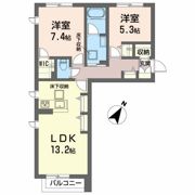 シャーメゾン泉ヶ丘の間取り画像