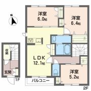コンフォール Cの間取り画像
