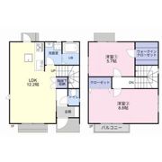 希望ハイツCの間取り画像